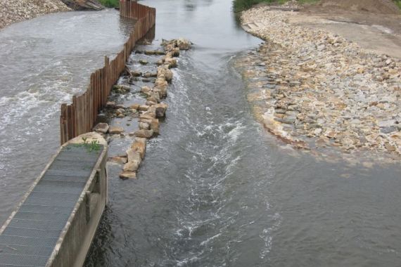 Werre Wasserverband: Herstellung der Durchwanderbarkeit der Werre am HRB Löhne #