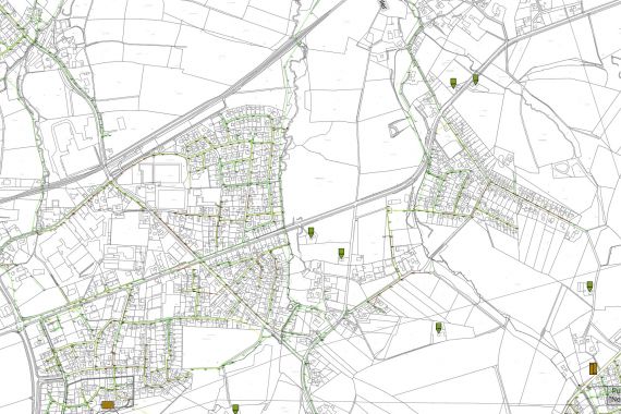 Generalentwässerungsplan und Schmutzfrachtberechnung - Lage #
