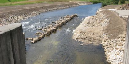 Werre Wasserverband: Herstellung der Durchwanderbarkeit der Werre am HRB Löhne #2
