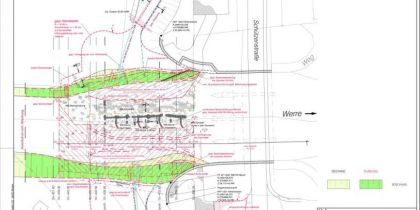 Werre Wasserverband: Herstellung der Durchwanderbarkeit der Werre am HRB Löhne #4