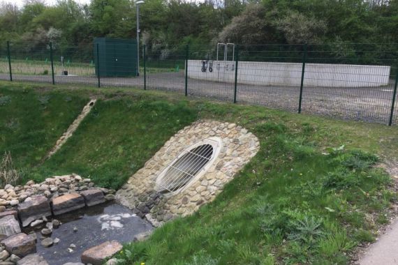 Retentionsbodenfilterbecken Lehmanger - Porta Westfalica-Holtrup #